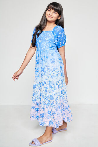 Ombre Effects Fit And Flare Maxi, Pink, image 1